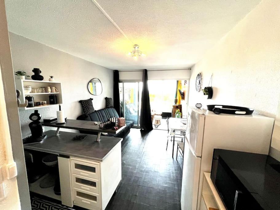 Vue Mer Plage Parking Gratuit Wifi Village De Noel Le Barcares Bagian luar foto